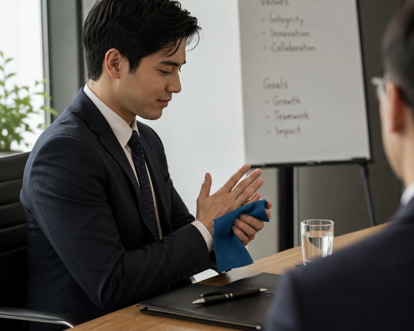 How to Stop Sweating During a Job Interview or First Date