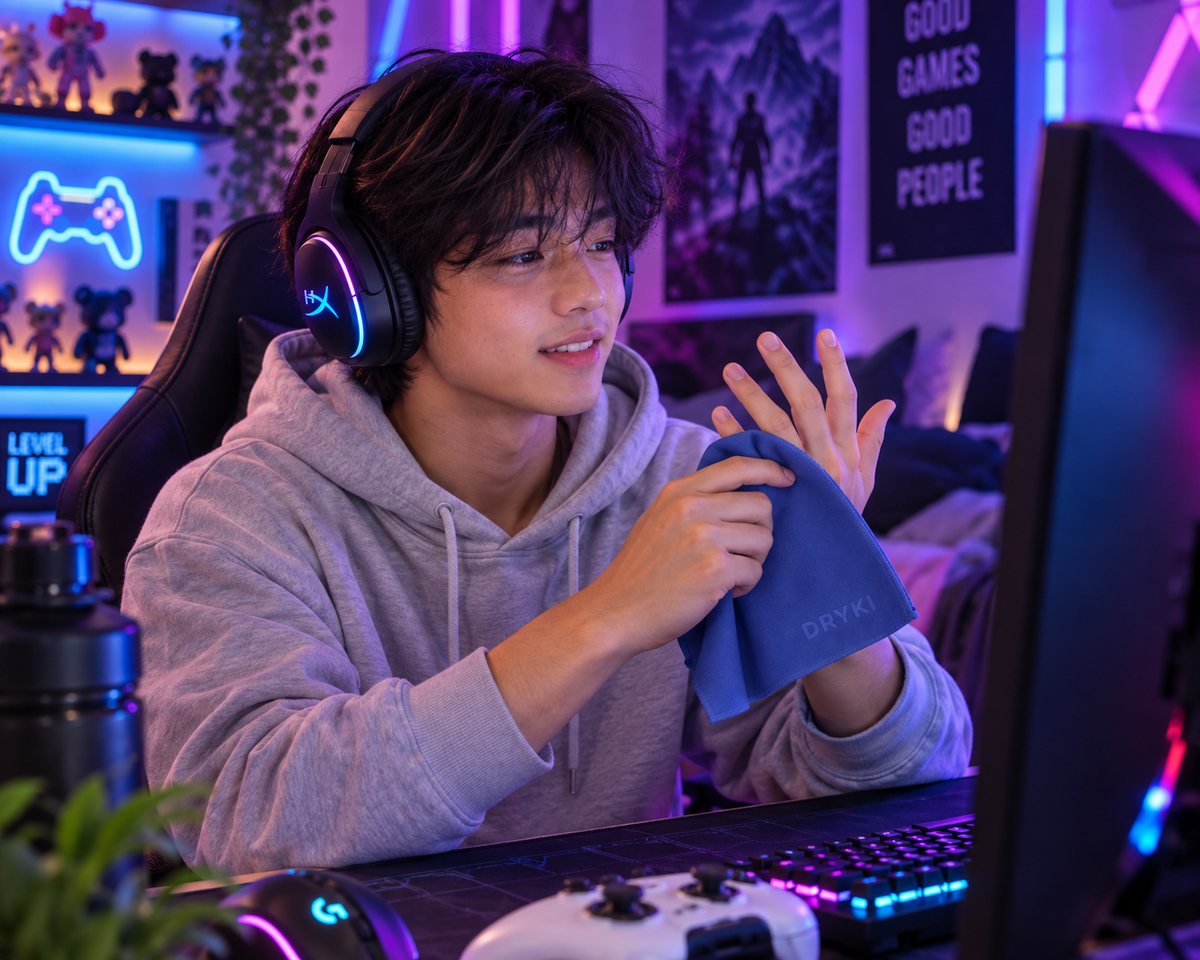 Why Do My Hands Get So Sweaty When I’m Gaming?